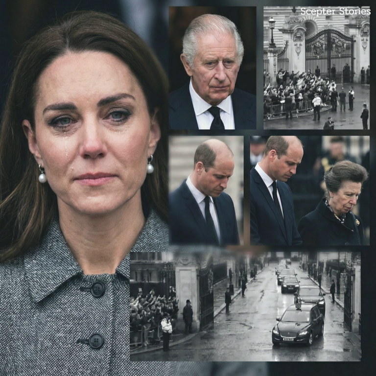 “Heartbreaking — JUST 10 MINUTES AGO! The Palace has confirmed an URGENT announcement from the royal family: one member has been lost forever. Kate lowered her head, tears falling as she whispered: ‘With heavy hearts, we…’”