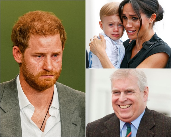 1 HOUR AGO! Andrew’s triumphant smile made the Palace bristle with anger, as the DNA test between Harry and his son Archie confirmed the 4-year-old rumor. Meghan is on the verge of being ‘imprisoned.’ Whispers echoed everywhere: ‘Congratulations, Andrew… turns out the real father is…’”