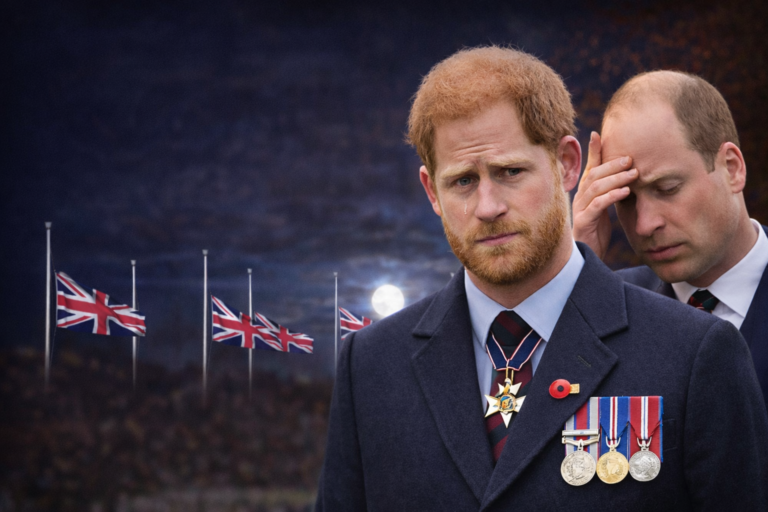 Tragic Night in Britain: Princes Harry and William Announce Devastating Royal Loss – Flags Lowered Across the Nation: “We’ve Lost Another…”