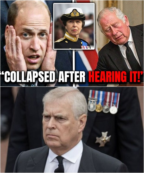 8 MINUTES AGO! King Charles ‘Collapses’ After Guards Report Prince Andrew’s EMERGENCY, Princess Anne Immediately Locks Down the Palace: ‘Oh God, my brother has…’”