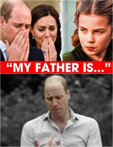 TRAGEDY! Princess Charlotte stuns the country with a chilling message about Prince William. Fighting back tears, she begins: “My father…”