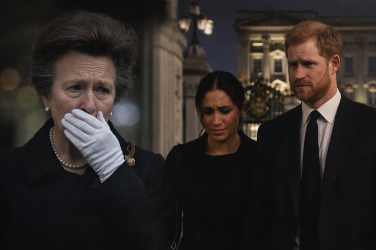 1 HOURS AGO! Princess Anne Delivers Heartbreaking News: A Royal Family Member Has Passed Away — Meghan and Harry Rush Back to the Palace Overnight: “It is with sadness… that person is…”