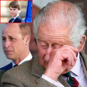 5 MINUTES AGO! King Charles hastily wiped away his tears, struggling to hold himself together as he delivered IMPORTANT NEWS to the nation: ‘My grandson, Louis…’