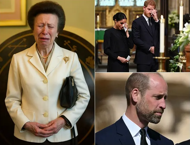 Tragic News: Princess Anne announces a royal family member has PASSED AWAY this morning, prompting Harry and Meghan to rush home: “Sadly, that person was…”