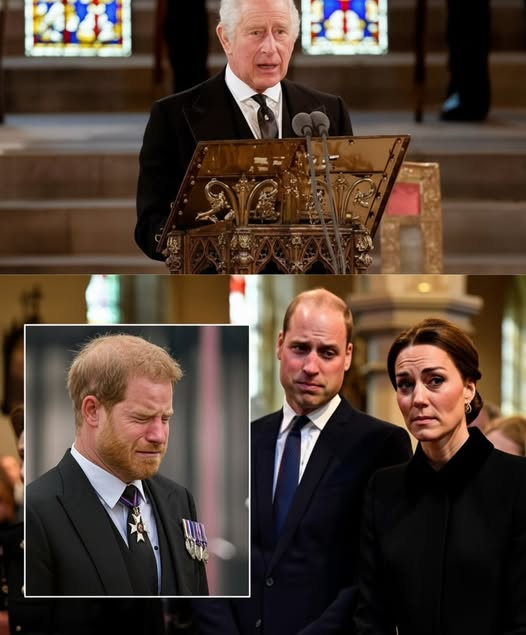1 MINUTE AGO — ROYAL FAMILY IN TEARS! King Charles Delivers Devastating News About Harry in the U.S. — ‘I regret to say… my son Harry…