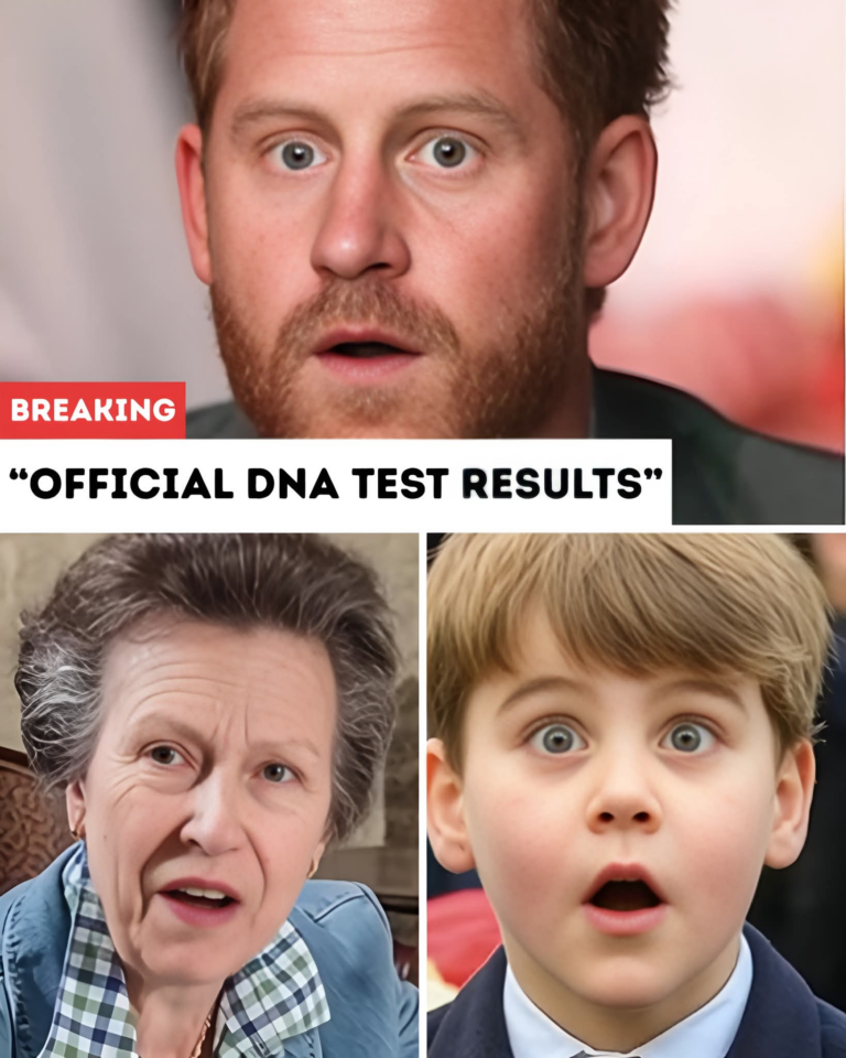 Congratulations, Prince Harry! Princess Anne Announces the Official DNA Test Results of Louis: ‘Oh, it turns out Louis’s real father is