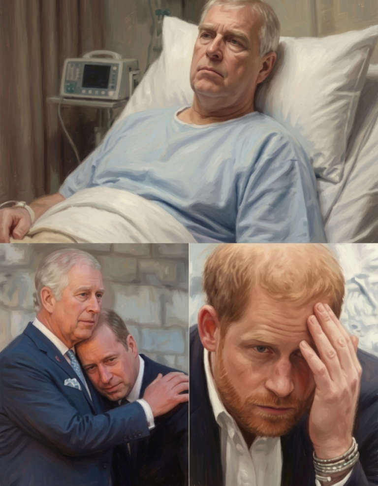 5 MINUTES AGO! King Charles Issues an URGENT Announcement on Prince Andrew’s Condition. Harry Rushes Back Overnight — England in Mourning as the News Breaks: ‘Prince Andrew has