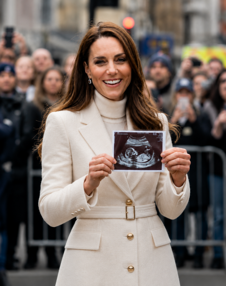 “Oh my God—pink or blue? A prince or a princess…?” Whispers ripple through the crowd as Prince William announces they are 12 weeks into baby number four. The Palace’s official gender reveal begins— and smiles explode across Britain when Catherine, Princess of Wales finally says: “Pink or blue… it’s…”