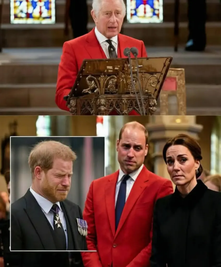 1 MINUTE AGO! Buckingham Palace fell into chaos. King Charles appeared before stunned courtiers, announcing the most DEVASTATING news yet. William and Kate embraced, sobbing uncontrollably. The King could barely finish his sentence: ‘My son… Harry has…