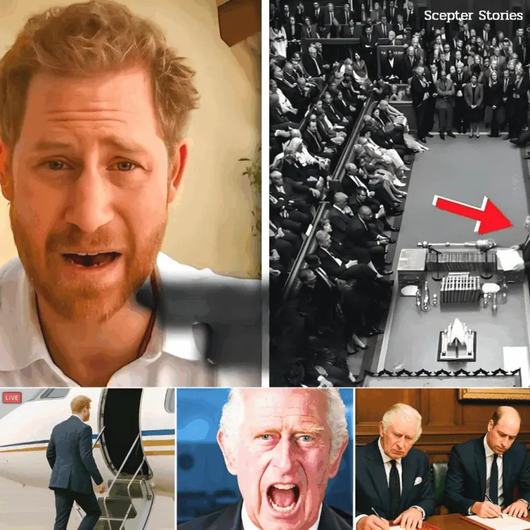 “5 MINUTES AGO! Harry has officially landed by private jet at Westminster Palace to attend an emergency Royal Family meeting. After a long period of struggle, Harry has been granted an ‘official title’ within the government and legal inheritance rights in the Royal Family. King Charles signed the decree that…”