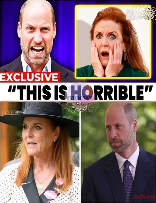 Prince William GOES NUTS After What Investigators FOUND Inside Sarah Ferguson’s House — It’s FAR Worse Than Anyone Expected