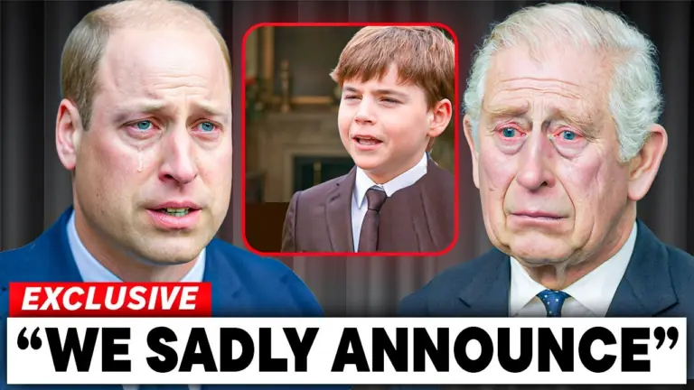 3 MINUTES AGO: Buckingham Palace BREAKS SILENCE. King Charles and Prince William confirm tragic news about Prince Louis—a shocking truth hidden for years is finally revealed.” Buckingham Palace released an emergency statement moments ago. Footage showed Charles and William visibly shaken. What followed was not just an update—but a devastating revelation that left the nation in shock and asking: why was this hidden for so long?