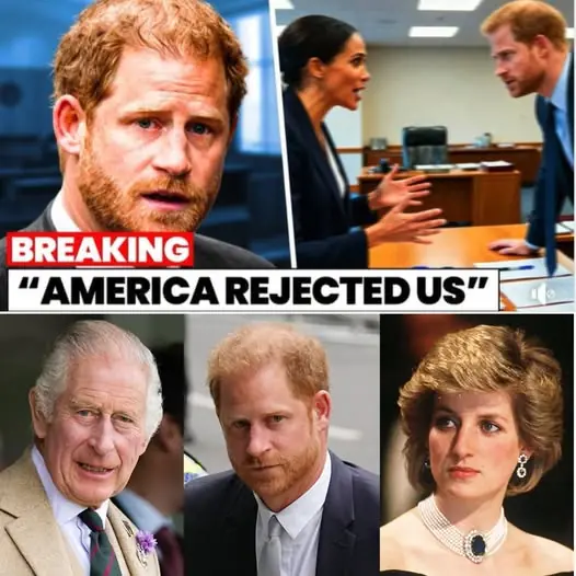 305 MILLION VIEWS. TOTAL HUMILIATION. The dream of a “Royal Revival” has collapsed in tears as Prince Harry and Meghan Markle are flatly rejected by America, according to explosive claims. No cheers. No second chances. Just a brutal, public “NO.”