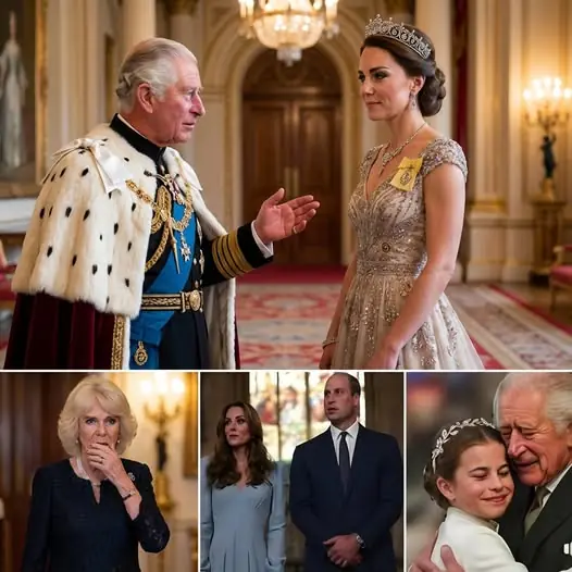 “‘THE DOORS AT WINDSOR HAVE CLOSED — AND HISTORY HAS CHANGED FOREVER…’ The mysterious Christmas gift King Charles gave to Catherine sent the entire Palace into stunned silence. This was not just praise — it was a transfer of power. Insiders are now whispering: Is this the true beginning of the ‘CATHERINE ERA’? What happened behind the scenes will leave you speechless. Read King Charles’ full statement below…