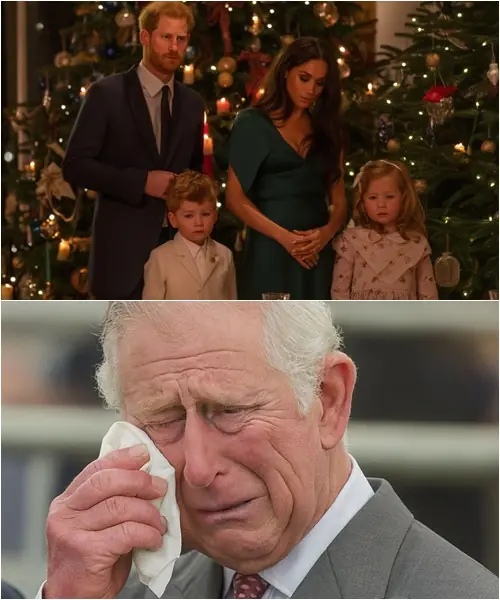 DARK CHRISTMAS! Prince Harry sends an URGENT midnight message to King Charles on Christmas night, reporting a sudden TRAGEDY: “My wife, Meghan has…”