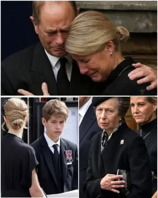 “‘Sophie, stay strong…’ Princess Anne’s whispered words left the entire Palace in tears. The monarchy’s final authority figure stepped forward calmly and delivered a HEARTBREAKING announcement that sent reporters into stunned silence.
