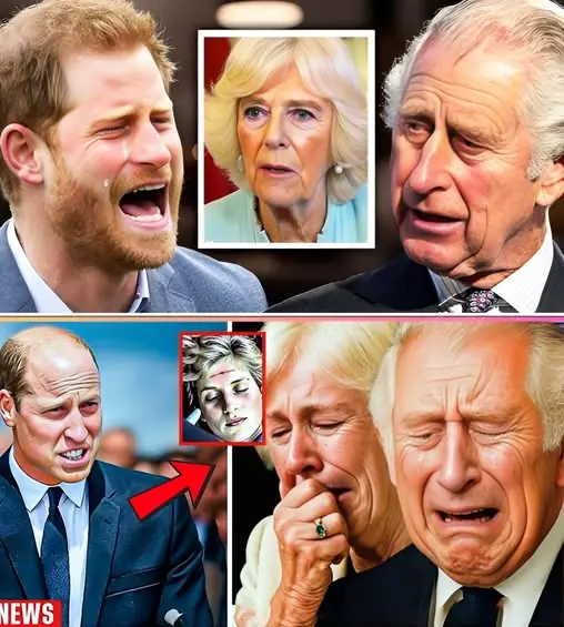“She deceived us…” Harry screamed as Camilla unveiled Diana’s long-buried DNA secret — a truth hidden for 30 years. With William on the brink of becoming king, Camilla was forced to confess. The revelation sent shockwaves through the entire royal family, leaving Harry howling in agony: “Oh no… so my real father is actually…”