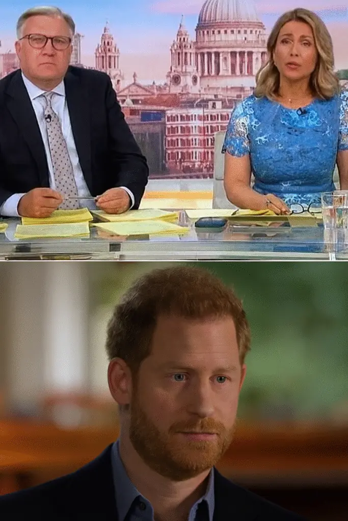 SAD NEW 1 MINUTE Ago! Good Morning Britain host stops the show to deliver DEVASTATING NEWS about Prince Harry in the U.S.! Meghan Markle seen in tears clutching her daughter, crying out, “Oh my husband…” — viewers left in absolute shock!