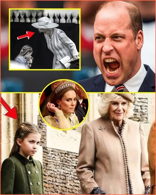 2 MINUTES AGO: ‘Get Your Hands Off My Daughter!’ — Prince William ERUPTS As Camilla Exposes Charlotte’s Secret DNA Test” Buckingham Palace descended into chaos after Queen Camilla made a shocking move — revealing Princess Charlotte’s secret DNA results before the royal council. Witnesses say Prince William shouted in fury: “Take your hands off my daughter!” The revelation left the entire palace frozen in silence. Rumors swirl that Camilla has known the truth about Charlotte’s real father all along…