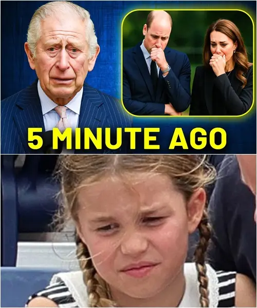 5 MINUTES AGO! After five years of silence, King Charles finally announced crucial news about Princess Charlotte to the entire nation. Buckingham called an emergency midnight meeting, shutting the press out. Then Kate’s trembling voice broke through: “We are so deeply sorry…”