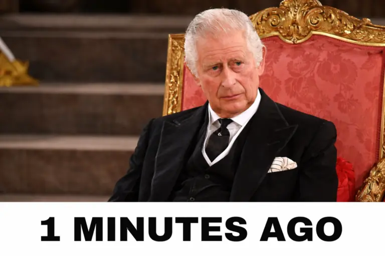 JUST 1 MINUTE AGO! King Charles Delivers URGENT Message to the Entire UK Amid Grief: “My Son Has…”