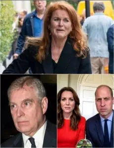 TRAGEDY — JUST 1 HOUR AGO! Sarah Ferguson screams in agony as she rushes into the Palace to deliver SHOCKING news to Prince William. The Royal Family is left reeling as alarm bells ring nonstop and crowds gather outside. Collapsing in despair, Sarah cries out: “Oh… my husband—”
