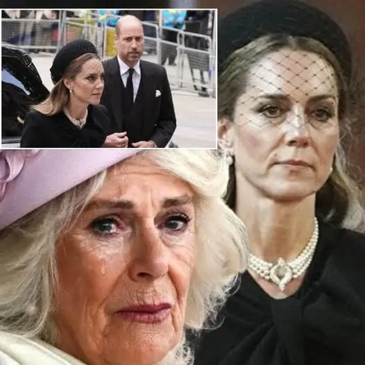 1 MINUTES AGO! Kate Middleton and William announced a TRAGIC NEWS that just happened, the Great Hall immediately flew the white flag: ‘We are very sorry, Queen Consort Camilla..’”