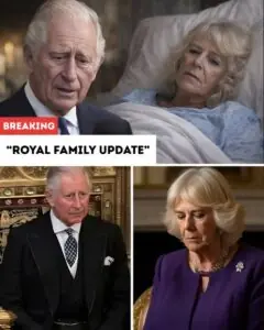 HEARTBREAKING — JUST 3 MINUTES AGO! King Charles stuns the world with a devastating announcement about Camilla’s health. White flags rise over the Palace as curious media flood the royal gates. In a moment that leaves the nation frozen, the King breaks down, sobbing uncontrollably as he cries: “Oh… my wife has…”
