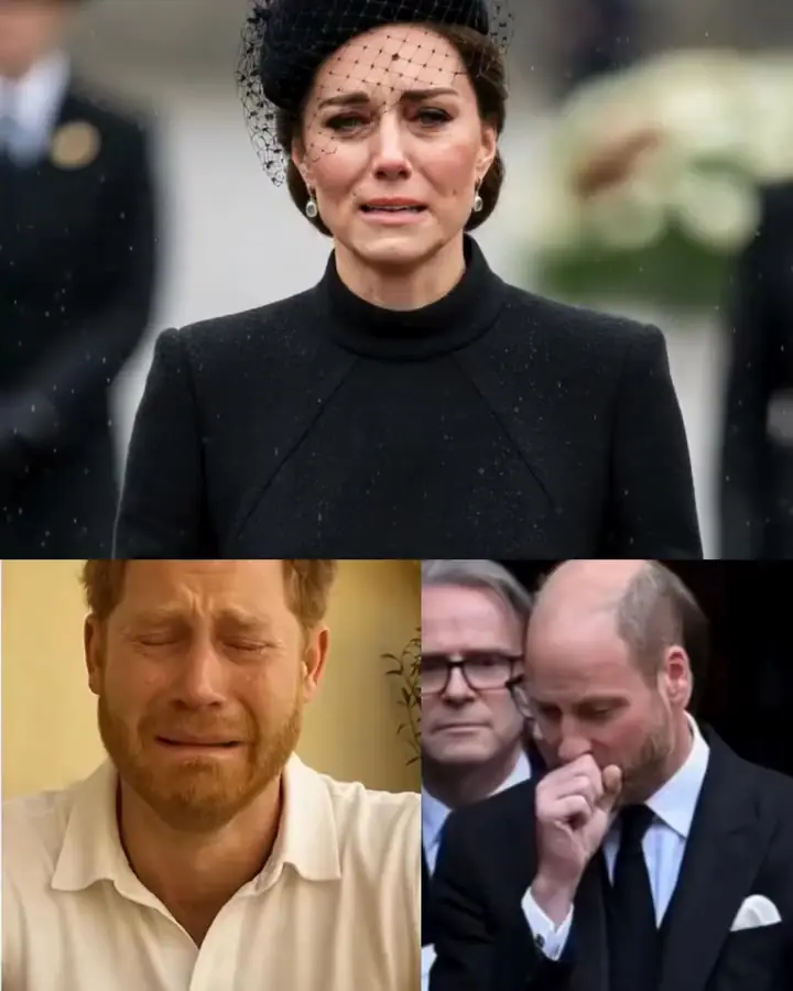 TRAGEDY — JUST 3 MINUTES AGO. Princess Kate confirms a heartbreaking announcement. Prince Harry breaks down watching live. William rushes into a 1 A.M. emergency meeting. Then Kate, as Queen, speaks through tears: “Thank you for your comfort in our time of pain…”