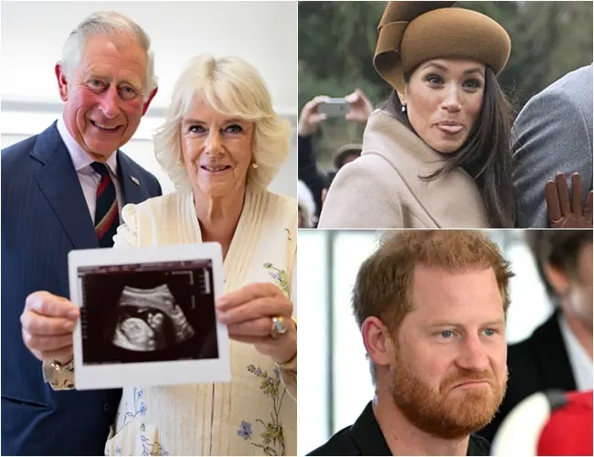 “Has My Father Been Put Under a Spell?” — Harry and Meghan Mock Camilla’s Shocking Royal Pregnancy: “Another Fake Baby Bump?”