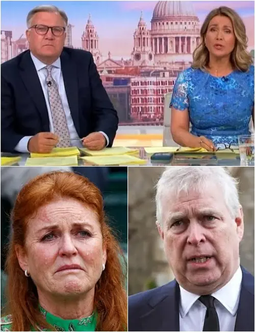 SAD NEW 30 Minutes Ago: Good Morning Britain host halts live broadcast to deliver heartbreaking announcement about Prince Andrew — viewers outraged! “We are deeply saddened to report…”