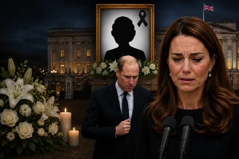 TRAGEDY — 1 HOUR AGO! A Beloved Royal Has Passed Away. William Rushed Back to the Palace Overnight. Fighting tears, Kate begins: ‘With deepest sorrow…