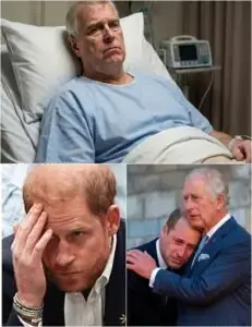 5 MINUTES AGO! King Charles Issues an URGENT Announcement on Prince Andrew’s Condition. Harry Rushes Back Overnight — England in Mourning as the News Breaks: ‘Prince Andrew has