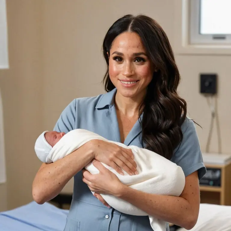 Great News! Meghan Markle receives a “big gift” from the royal family after revealing she gave birth to her third child last week: “I’m sorry for hiding this from you…”