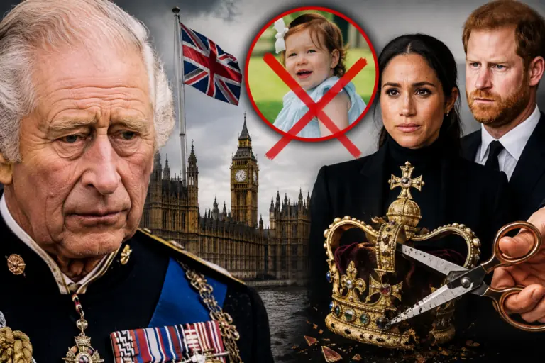 UK Parliament Alongside King Charles Finally STRIPS OFF Their Royal titles: “Stay with Meghan Forever — and Lilibet Was Erased from…”!!!