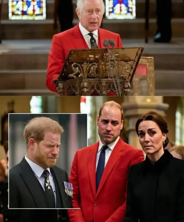 1 MINUTE AGO! Buckingham Palace fell into chaos. King Charles appeared before stunned courtiers, announcing the most DEVASTATING news yet. William and Kate embraced, sobbing uncontrollably. The King could barely finish his sentence: ‘My son… Harry has…’