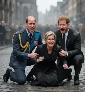 “HE HAS PASSED AWAY… Prince Harry Rushes Back to the Palace After Heartbreaking Royal Announcement — Tearful William Says: ‘We Are Truly Sorry…’”